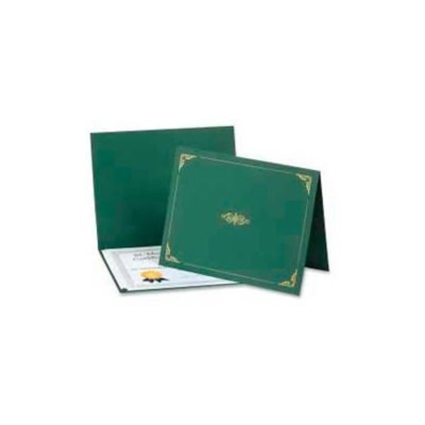 Esselte Pendaflex Corp. Esselte¬Æ Oxford Certificate Holder, 25" x 8-1/2", Hunter Green, 5/Pack 29900605BGD